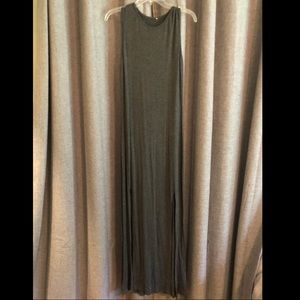 Soft/Stretchy maxi dress with slits